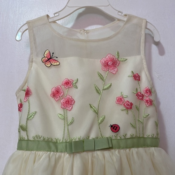 Jona Michelle Garden Floral Spring Easter Dress, Size 6 - Picture 2 of 8